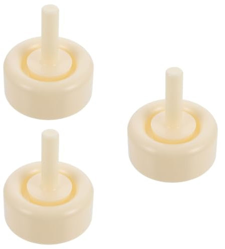 Amosfun 3 Juegos Moldeador de tazones de helado molde para helados ice cream mold herramienta para hacer helados moldeador de helado para hacer helados caseros molde de plastico Beige