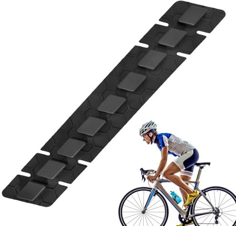 Duroecsain Fahrradkettenschutz - Universeller Fahrrad-Kettenstrebenschutz,Stark haftender Fahrrad-Kettenstrebenschutz für Mountainbike, Rennrad, Downhill-Fahrrad
