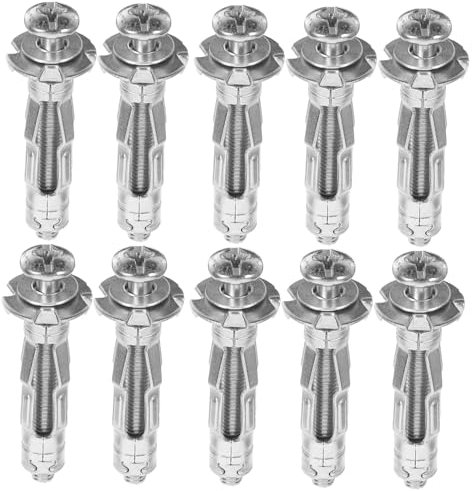 Cabilock 30pezzi Per Pareti Cave Fissaggio Per Jack in Cartongesso Per Pareti Cave e Porte