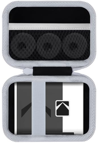 Lebakort Duro Caja Estuche Funda para Kodak Label ERA M50 Etiquetadora (Negro + Blanco)