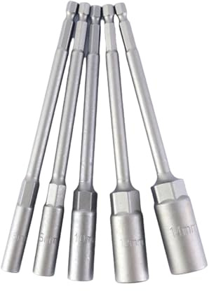 Enchufe profesional de 150 mm de largo alcance para mecánicos, muebles, tareas de montaje de espacios estrechos, herramienta de enchufe