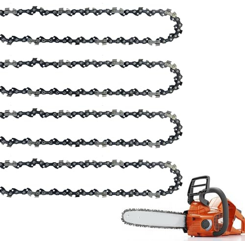 WIRSHO 4 Pack 14 inch Chainsaw Chain for 14 Chainsaw bar (35cm) | | 52 DL | 0.050 Gauge (1.3 mm) | 3/8 Pitch |14 Inch Replacement Chainsaw Blades for 35cm Chainsaw Chain