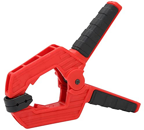 Zerodis AShape Spring Clamp, 65 Manganese Plastic, DIY Woodworking Tool with Strong Clamping Force for Small Workpieces (Two-Color 4-inch Opening 50mm Clamping Force 10kg)