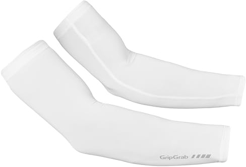 GripGrab UPF 50+ UV-Schutz Radsport Armlinge Sommer Leicht & Atmungsaktiv | Silikonbündchen gegen Verrutschen, 84 % Recyclingfasern, für Rennrad & Mountainbike, kompakt verstaubar, dünne Armstulpen