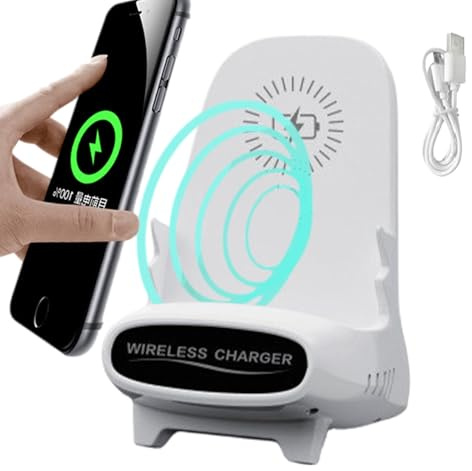 Supporto Multifunzionale per Telefoni,Dispositivi Stand Portatile Rapido | Supporto Telefono Con Stazione Ricarica Senza Fili - per Casa Ufficio Soggiorno Scrivania e Regalo