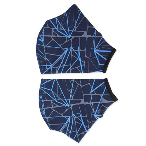 Simfenor för händer - storlek för män, simmade simhandskar, aqua fitness paletter | unisex dam vuxna barn dykning snorkling andningsbar lätt framdrivning
