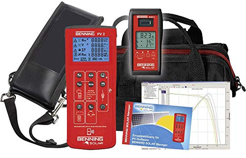 Benning 050427 PV 2 Set mit Software, SUN2 u. Tasche