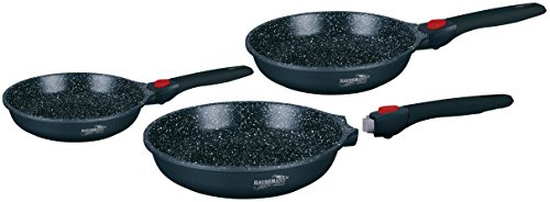 Haussmann Heritage Set de 3 Poêles 20/24/28cm
