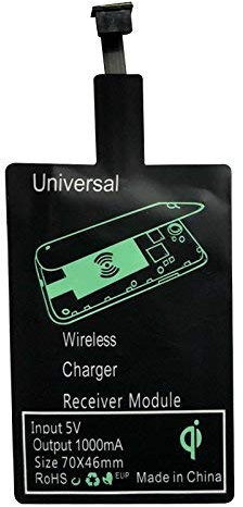 AMEEGO Qi Receiver Android Ultra Slim Micro USB Universal Wireless Charging Receiver Patch Module for Android-Type B