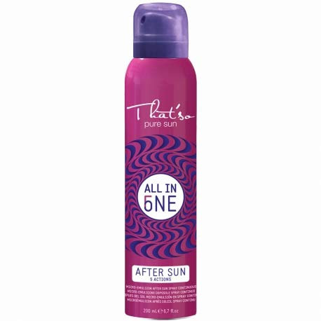 That'so All in One - Doposole Anti-scottature Lenitivo; Rinfrescante e Idratante con Aloe e Mentolo - 200 ml