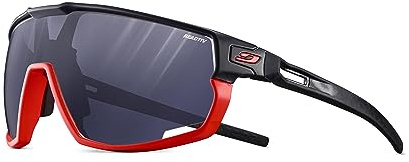 JULBO Sonnenbrille - RUSH - Herren - Fluo Orange/Schwarz - Selbsttönend 0 <> 3