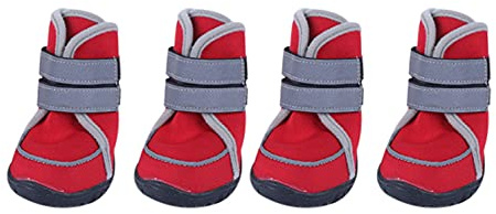 PetPhindU Small Medium Large Hundeschuhe Camouflage Schuhe wasserdichte Anti-rutsch-weichen Hundesportschuhe Hund Stiefel Pfötchen Schutz All Seasons Schuhe