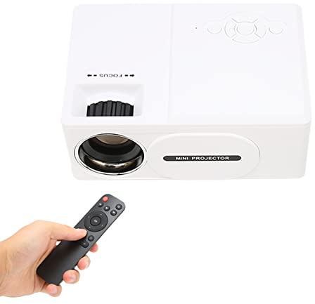 Proyector, Mini Proyector Multifunción Portátil Mejora la Tecnología LED 1080P Full HD para el Hogar(#1)