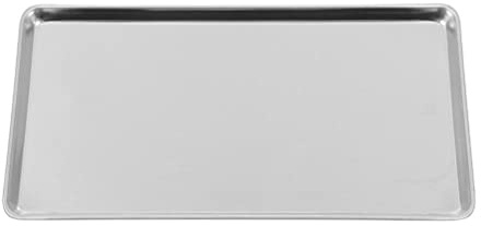 Housoutil Plateau Rectangulaire Acier Inoxydable 10.43 X 8.07 Pouces Plateau De Rangement Cuisine Pour Barbecue Pique- Rassemblements Familiaux