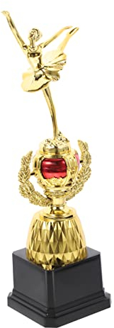 Happyyami Professional Dance Trophy for Ballet Dancer Boys and Girls Dance Competition Souvenir