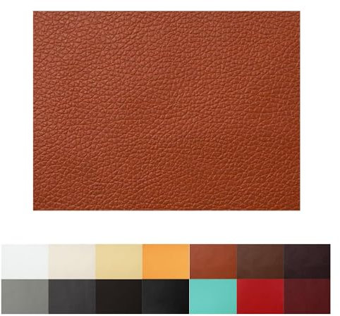 Premium Kunstleder PU Leder Selbstklebende für Lederhandwerk Sofa Möbel Handtaschen,Leder Reparatur Aufkleber Leder Selbstklebend Lederreparatur Set