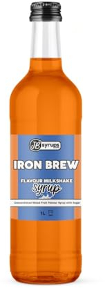 Iron Brew Flavour milkshake syrup 1L JB Syrups