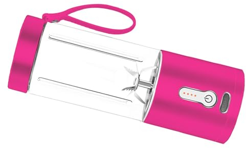 CRBUDY Licuadora pequeña Exprimidor de Frutas USB Exprimidor de Frutas Recargable Licuadora portátil Material ABS Impermeable para Cocina Viajes Gimnasio Exprimidor eléctrico Exprimidores