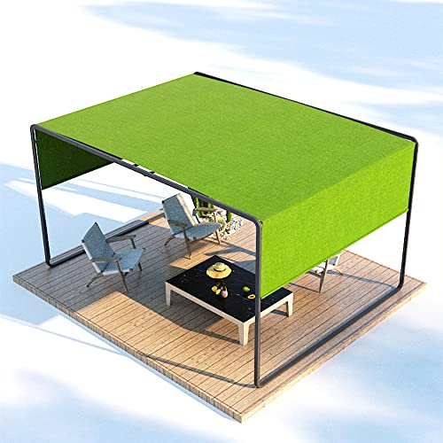 Pergola extérieure rétractable avec pare-soleil pour jardin, terrasse, abri en aluminium avec lumière LED, grand pavillon grill – Gazebo vert pour porche, cour, barbecue