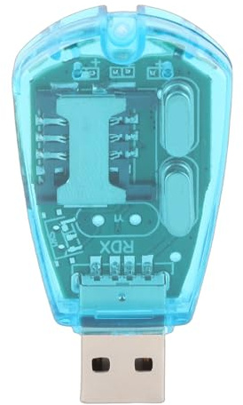 カードリーダー Lector de Tarjetas SIM para Teléfono Móvil Copia de Seguridad USB con CD para Computadora QQ/ICQ/MSM/PC | Interfaz UIM - Escritor y Compatible con QQ/ICQ/MSM Instalación