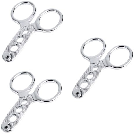 CONGARTENO 3piezas Alicates De Acero Inoxidable para Pelar Nueces y Semillas Herramienta Práctica para Melones Piñones y Girasoles Diseño Ergonómico Compacto