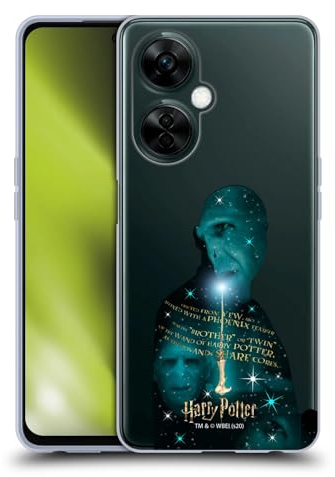 Head Case Designs Officially Licensed Harry Potter Voldemort Yew Wand Deathly Hallows XXXVIII Gel Case [Military Grade Protection] Compatible With OnePlus Nord N30