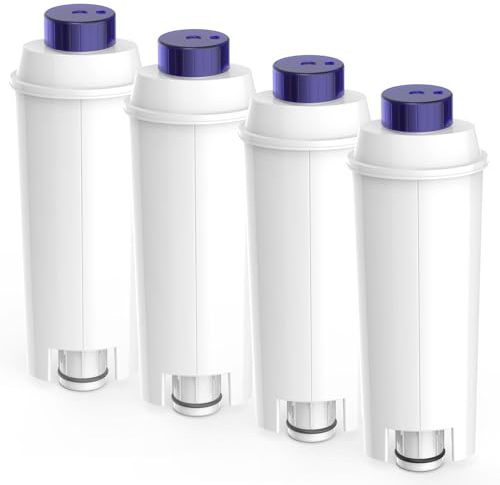 4 Stücks Wasserfilter Kompatibel mit siebträgermaschine, Wasserfilter für Kaffeemaschinen DLSC002 Dinamica ECAM, ETAM, EC, BC Serie