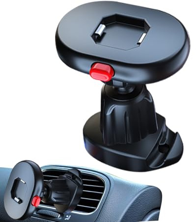 Zunetsutock Kfz-Handyhalterung | 360° drehbarer Smartphone-Ständer, selbstklebend, stoßdämpfend, Navigationshalterung für Roadtrip, Filme, Reisen, Taxi, Fahren, Marine, LKW, Boot
