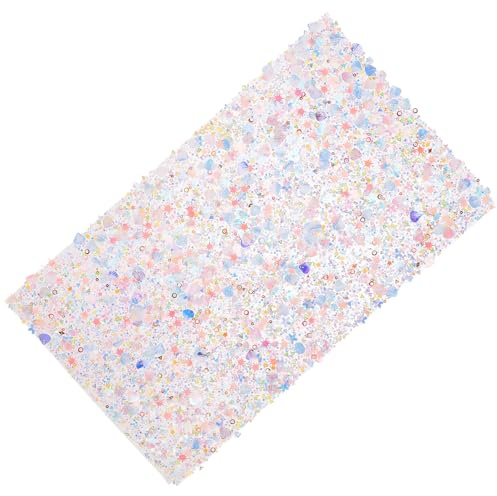 VILLFUL Tapis de Table pour Manucure Strass, Repose-mains Confortable en Résine et Colle, Accessoire Professionnel pour Bureau de Manucure en Salon ou Usage Personnel