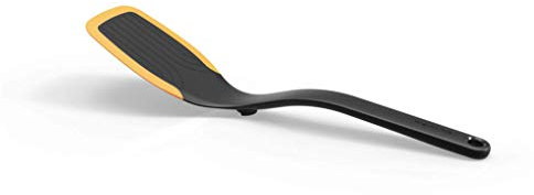 Fiskars 1027300 Espátula, 29 cm, Plástico/Silicona, Functional Form, Negro/Naranja