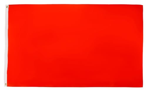 AZ FLAG Bandiera COMMISSARIO di Pista Rossa 90x60cm - Gran Bandiera COMMISSARIO di Percorso 60 x 90 cm Poliestere Leggero - Bandiere