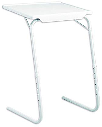 TV Mesa Auxiliar Plegable | Mesa de Escritorio para Cama o Sofá | Mesas de Salón para Lámparas | Bandeja para Cenas 25 Kg