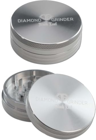 Black Leaf Diamond Grinder 2-tlg. Flugzeug-Alu