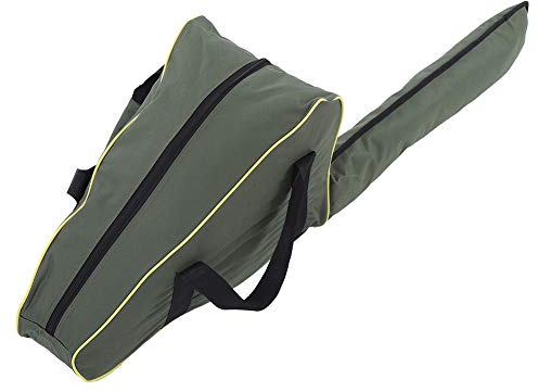 Haofy Custodia per Il Trasporto della Borsa della Motosega, Strumento Portatile di conservazione della Custodia della Motosega Impermeabile, Accessori per motoseghe Resistenti(Verde)