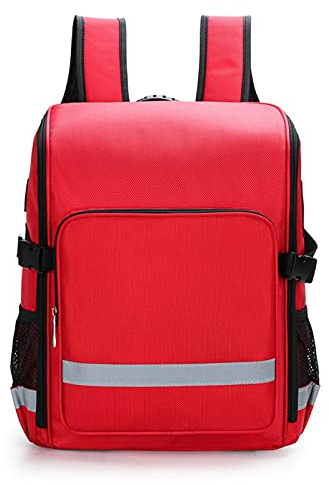 XJZHANG Erste-Hilfe-Rucksack, Für Haus Auto Camping Wandern Jagd Reisen Natur Und Sport Auch Als Reiserucksack Oder Pflegerucksack Geeignet(nur Tasche, Medikamente Nicht Enthalten)