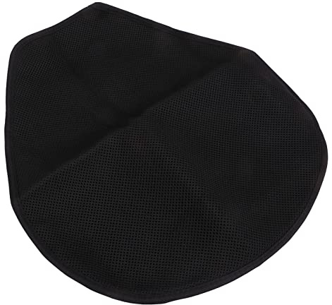 Aramox Motorcycle Cushion Motorcycle Mesh Cover Protector with Elastic Strap Breathable Heat Insulation Motorbike Sunscreen Cushion