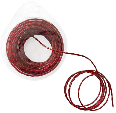 Avalon - Hilo helicoidal para desbrozadora y cortacésped Nylon Resistente Universal (2,7 mm x 105 M) Hilo de desbrozadora Reforzado DualPower para maleza