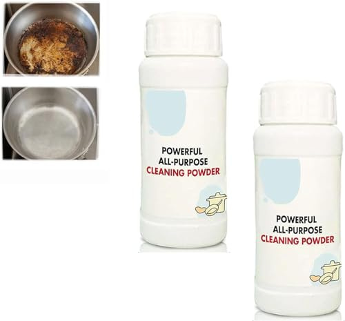 Potente strumento per rimuovere la ruggine, 2026 in polvere multiuso per la pulizia della cucina, Powerful Kitchen All-purpose Powder Cleaner, detergente istantaneo per la cucina (2pcs)
