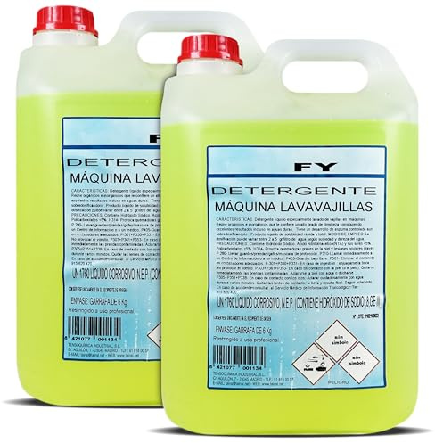 Flüssigseife für Geschirrspülmaschinen, 10 l, hohe Entfettungsleistung, Industriemaschine