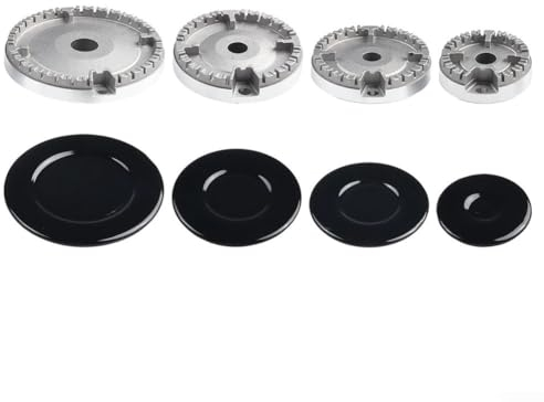 Juego de sombreros de cocina, juego universal de tapas de cocina de repuesto para horno de gas para cocina SABAF