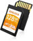Ediloca Scheda SD da 128GB EF2, fino a 100MB/s in Lettura, UHS-I, C10, U3, V30, video Full HD e 4K, scheda di memoria, scheda SD per fotocamera, indispensabile per fotografi professionisti