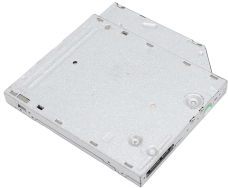 Garsent Ersatz für CD-DVD-Recorder, Internes SATA-Fach Zum Laden von DVD-RW-Laufwerk, CD-DVD-Brenner-Brenner-Player-Laufwerk aus Aluminiumlegierung für Laptop-Desktop-PC (12,7 mm)