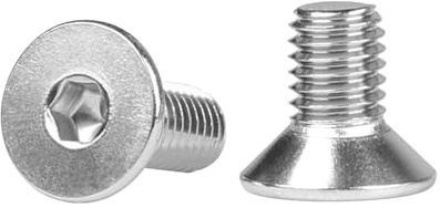 FOMGIIN Senkkopfschrauben Edelstahl M8x16mm, 20 Stück 304 Edelstahlschrauben Schrauben Senkkopf Din 7991 A2 V2A Innensechskant Senkschrauben, Senkschraube Vollgewinde Senkkopfschraube mit Metrischen