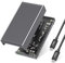 GEWOKLIY Enclosure SSD M.2 NVMe 40Gbps, Thunderbolt 4/3, USB 3.2/3.1/3.0, Alluminio Argento, 8TB, 2280/2260/2242/2230mm, B+M Key
