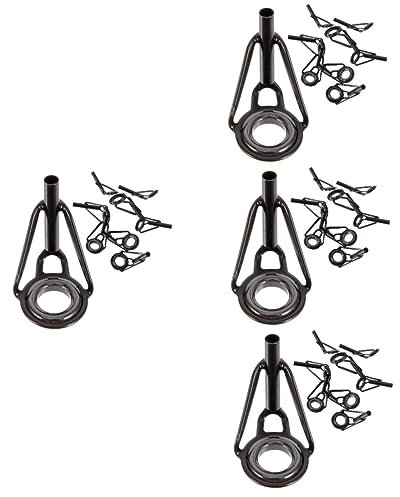 BESPORTBLE 4 Sätze Kopf Der Angelrute Angelruten Reparatur Werkzeugsatz Angelruten Reparatur Set Mit Spitzen Professionelle Angeltipps führungstipps Tipps Für 8 Stück * 4