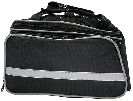 BRIGHTFUFU Fahrrad Gepäckträgertasche Mit Mehrfachfächern Großer Stauraum Hinter Sitz Trunk Bag Abnehmbare Mountainbike Gepäckträger Tasche Für Outdoor Radfahren