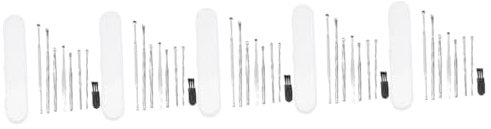 FOMIYES Lot De 5 Outils À Poignée Confortable En Acier Inoxydable Faciles À Nettoyer Pour Le Nettoyage Des Oreilles