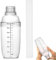 Set di cocktail shaker - Clear Drink Mixer Bottle, Bar Shaker Tool | Bartender Kit with Lemon Hammer, Built-in Strainer & Measurement Scale, Cocktail Mixing Cup for Party, Home Kitchen Use