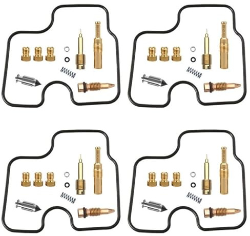 XWDPDNHHD Kit De Réparation De Carburateur pour H&Onda VFR750F RC36/2 VFR 750 1994-1997 4 Kits De Réparation De Pointeau Et De Flotteur De Carburateur Kit De Reconstruction De Carburateur(Ensemble 1)