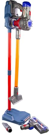 Sanfoelek Toy Vacuum 3 In-1 Kids Vacuum Cleaner Set That Really Works Cordless Vacuum Interactive Toy for Children